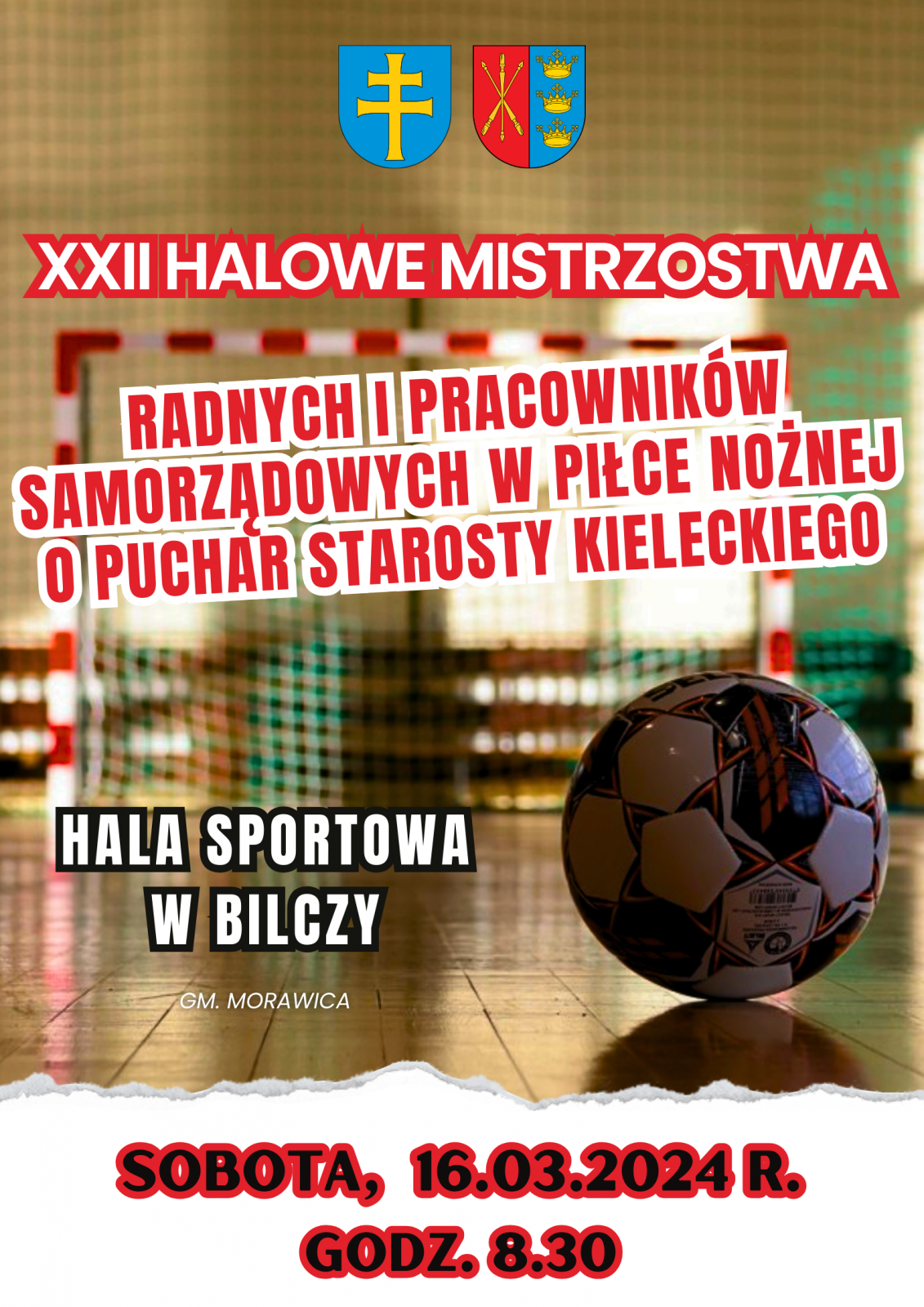XXII Halowe Mistrzostwa Radnych i Pracowników Samorządowych w Piłce Nożnej o Puchar Starosty Kieleckiego